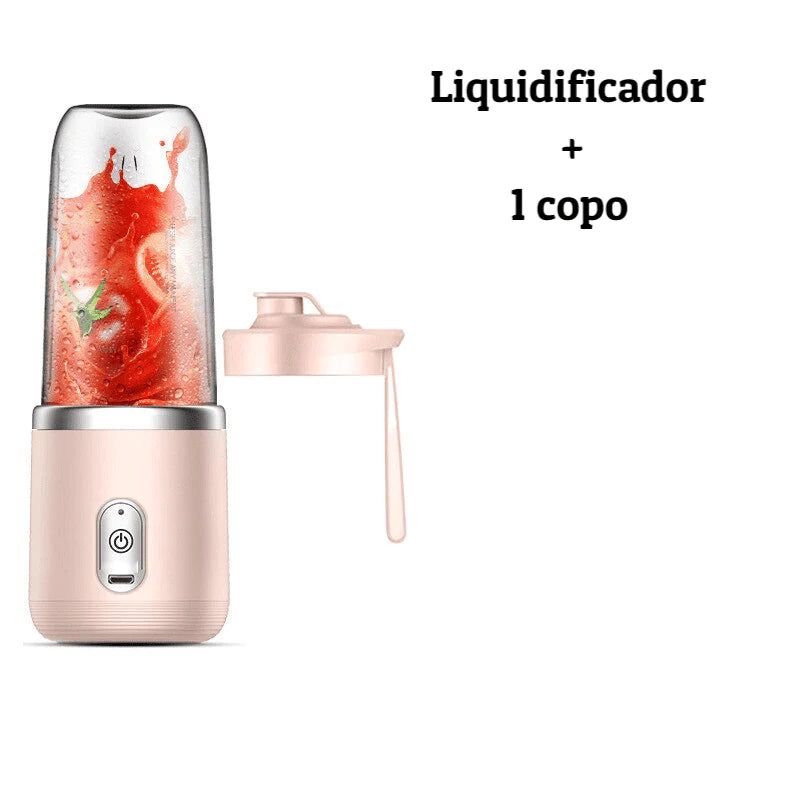 Liquidificador Portátil com Copo Sem Fio │ Produtos para o seu Bem Estar