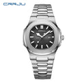 Relógio Masculino, CRRJU, Casual Simples Esportes de Quartzo Impermeável 5018 X [PROMOÇÃO COMPRE 1 LEVE 2🔥]