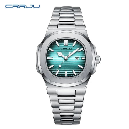 Relógio Masculino, CRRJU, Casual Simples Esportes de Quartzo Impermeável 5018 X [PROMOÇÃO COMPRE 1 LEVE 2🔥]
