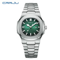 Relógio Masculino, CRRJU, Casual Simples Esportes de Quartzo Impermeável 5018 X [PROMOÇÃO COMPRE 1 LEVE 2🔥]