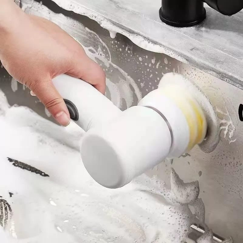 Escova Elétrica de Limpeza [SUPER PROMOÇÃO] 🔥